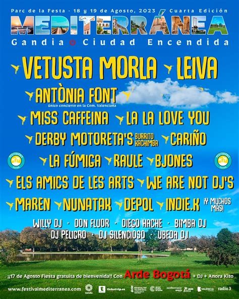 Festival Gandía Agosto 2023: La Experiencia Musical del Verano