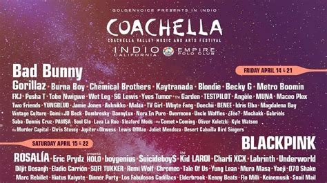 Coachella Cartel 2023: Todo lo que Necesitas Saber