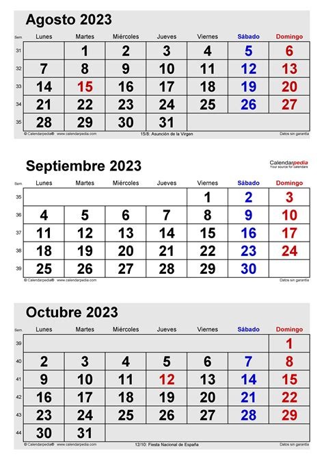 Eventos y Tendencias Clave del Mes de Agosto y Septiembre 2023